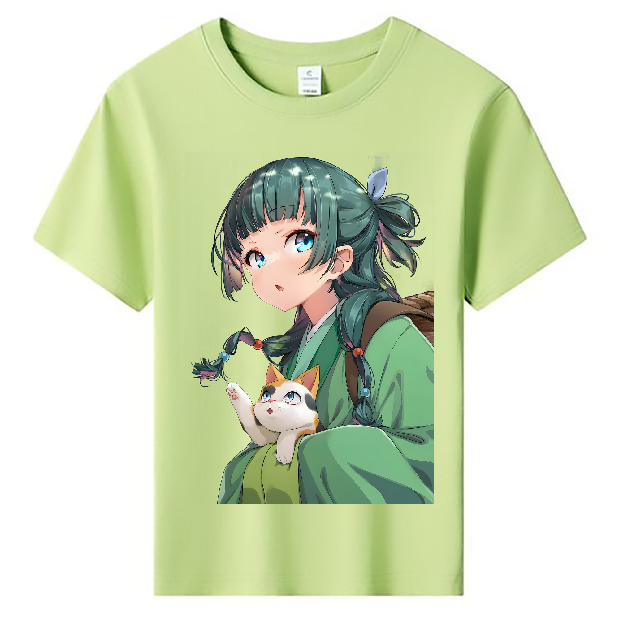 （画像用） 薬屋のひとりごと The Apothecary Diaries 綿100％キッズTシャツ（フロントプリント）